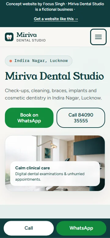 Miriva Dental mobile preview